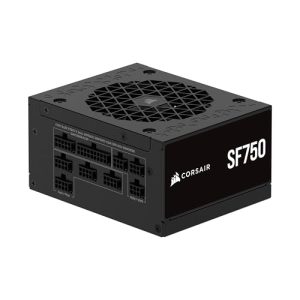 CORSAIR SF750 (2024) Fully Modular Low Noise 80 PLUS Platinum ATX Power Supply – ATX 3.1 Compliant – PCIe 5.1 Ready – SFX-to-ATX Bracket Included – Black