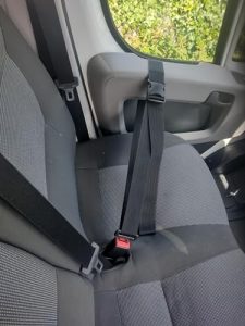 2 x SecureStrap Anti Theft Door Cab Lock Straps for Campervans and Motorhome for Fiat Ducato