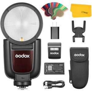 GODOX V1 Pro O V1Pro O Round Head TTL Flash Speedlite for Olympus Panasonic