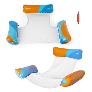 SPLASH! LazyFloat 4-in-1 Pool Float Hammocks - Set of 2