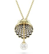 Swarovski Idyllia Bangle, Shell, Pink, Rhodium Plated