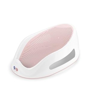 Angelcare - Baby Bath Support - Soft touch support - Water level indicator - Ideal for Babies Less Than 6 Months Old - Pink
