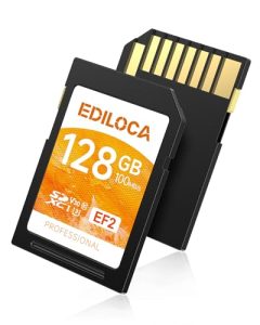 Ediloca SD Card 128GB