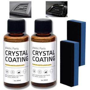 2PCS Plastic Refurbishment Crystal Plating Agent