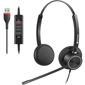 Arama USB Headset with Microphone