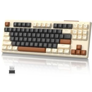MAMBASNAKE M87 TKL 87 Keys-Dual Mode Wireless Gaming Keyboard