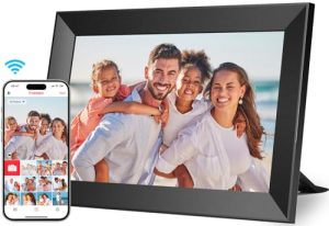 LUOCAI 10.1 Inch WiFi Digital Photo Frame Built in 32GB Memory