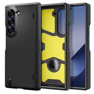 Spigen Slim Armor Pro [Hinge Protection] Case Compatible with Samsung Galaxy Z Fold 6 - Black