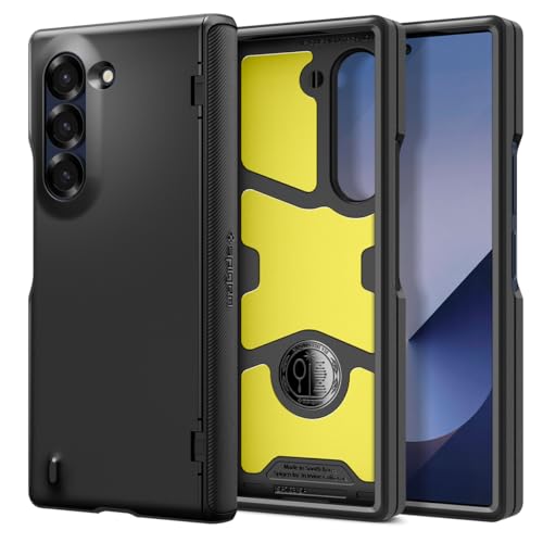 Spigen Slim Armor Pro [Hinge Protection] Case Compatible with Samsung Galaxy Z Fold 6 - Black
