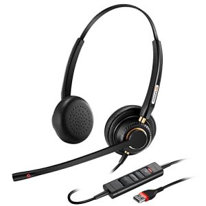 Arama USB Headset with Microphone Noise Cancelling