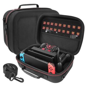 Arvok Storage Case Compatible with Nintendo Switch/Switch OLED