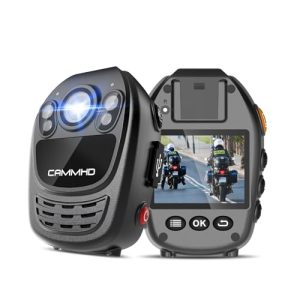 CAMMHD YX1 128GB 1440P/2K HD Body Camera with Audio and Video Recording Body Cam for Security with Extended Storage Design for Law Enforcement with Night Visio