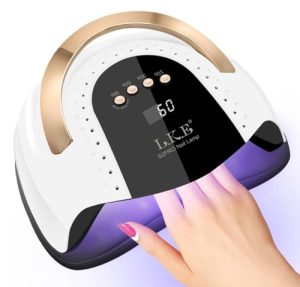 LKE UV Nail Lamp 268W Gel Nail Lamp Nail Dryer UV Lamps for Gel Nails