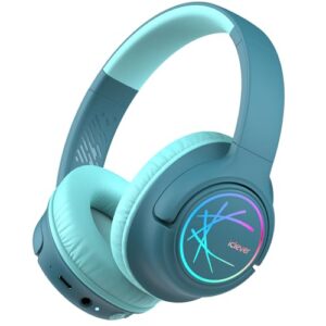 iClever Kids Wireless Headphones with LED Lights