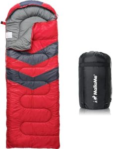 MalloMe Sleeping Bags for Adults & Kids Sleeping Bag 3-4 Season - Ultralight Backpacking Sleeping Bag Cold Weather & Warm