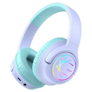 iClever Kids Wireless Headphones with LED Lights