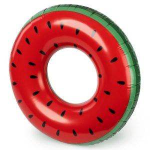 SPLASH! Inflatable Swim Ring 90cm - Durable PVC Pool Float for Adults and Kids