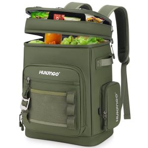 Hulongo Large Waterproof Insulated Cooler Backpack for Men & Women