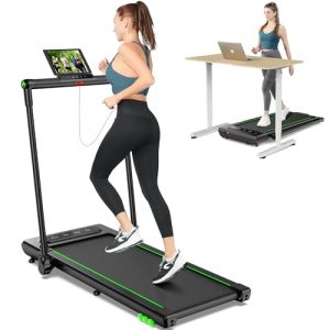 THERUN Folding Treadmill for Home