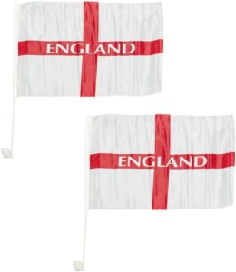 Molten Creek® England St Geroge's Cross Car Flag