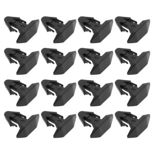 ECSiNG 40pcs Rear Hood Cowl Retainer Clips 91515-SR3-000 Nylon Seal Weatherstrip Clip Compatible with Honda Compatible with Acura Civic CR-V Del