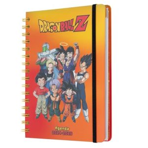 Grupo Erik Dragon Ball Diary 2024-2025 | Back To School 12 Months A5 Academic Diary 2024-2025 Week To View | August 2024 - July 2025 | Mid Year Diary 2024-2025 With Stickers | Dragon Ball Manga