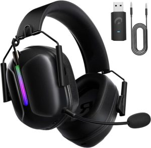 Gvyugke Wireless Gaming Headset PS5 Gaming Headset Wireless with Microphone