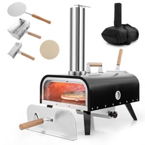 COSTWAY Outdoor Pizza Oven
