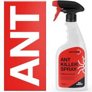 PESTEQ Ant Killer Spray For Indoor & Outdoor Use | Max Strength Household Ant Spray | Kills Ant Adults