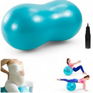 PHYSIOWORX Peanut Ball x 50cm – Multiple Use: Exercise