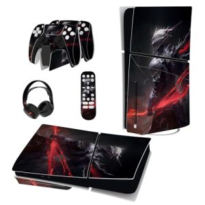 PlayVital Full Set Skin Sticker for ps5 Slim Console Disc Edition (The New Smaller Design)