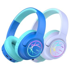 iClever Kids Wireless Headphones with LED Lights