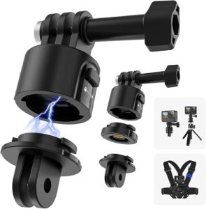 VIDIFY Quick Release Adapter for GoPro Insta360 DJI AKASO Action Camera