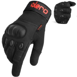 Islero High-Performance Motorbike Gloves For Men And Women - Premium Quality Full Finger Breathable Touchscreen Motorcycle Riding BMX ATV MTB Gloves