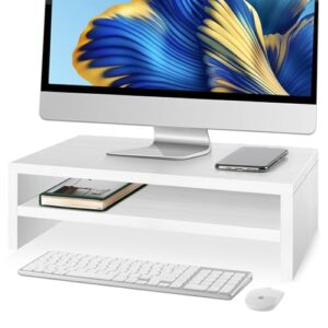 Averrex Wooden Monitor Stands Riser for Desk