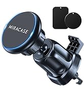Miracase Magnetic Mobile Phone Holder for Car Vent, [No Blocking Vent] Hands Free Universal Car P...