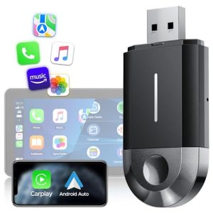 Volaylink Wireless Carplay Adapter 2 in 1 for Apple CarPlay & Android Auto