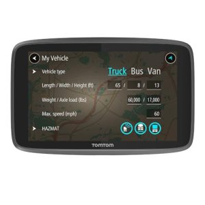 TomTom Truck Sat Nav GO Professional 520 with European Maps and Traffic Services (via Smartphone)