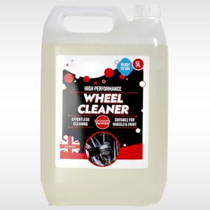 Dunnet Tools Car Wheel Cleaner Heavy Duty Traffic Film Remover for Brake Dust Contaminants Alloy Wheel Cleaner Concentrated Brake Cleaner for Tyres (5L Wheel Cleaner)