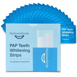 MySweetSmile Pap Teeth Whitening Strips - Enamel-Safe