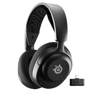 SteelSeries Arctis Nova 5 Wireless Multi-System Gaming Headset - Neodymium Magnetic Drivers - 100+ Audio Presets via App - 60H Battery - 2.4GHz or BT - ClearCast Gen2.X Mic - PC