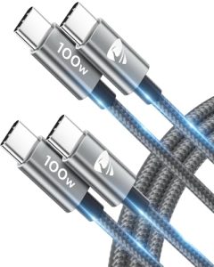 Yosou USB C to USB C Cable 2m 2Pack