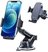 Miracase Car Phone Holder [2024 Upgraded & Stable] Air Vent Car Phone Holder, 360° Rotatable Phon...