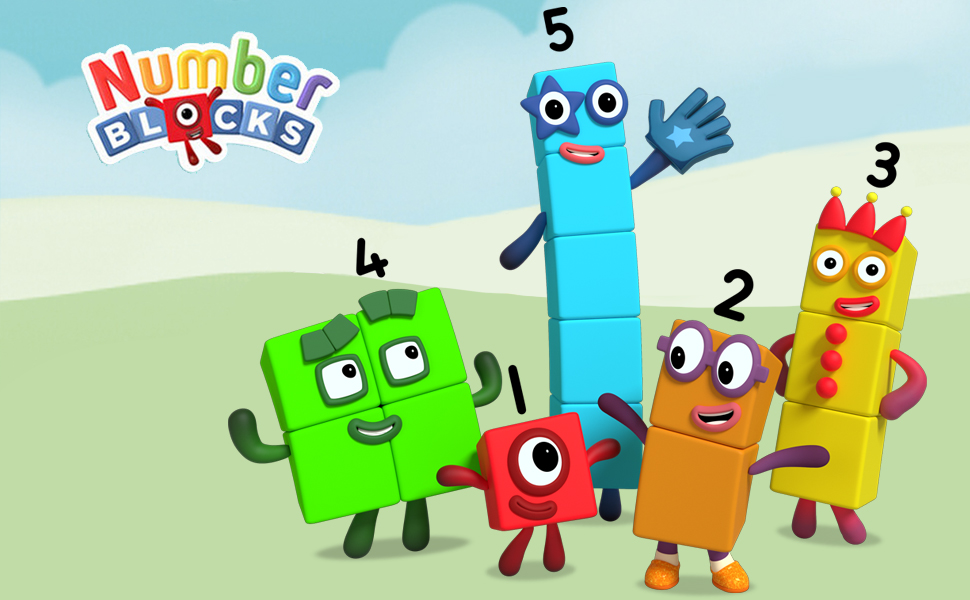 Numberblocks AN10 Toy-Count with Number Blocks and Learn - Keystone 4