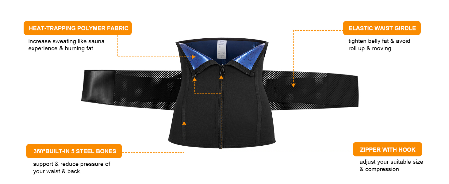 Kumayes Sweat Waist Trainer