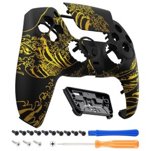 eXtremeRate LUNA Redesigned Front Shell Touchpad Compatible with ps5 Controller BDM-010 020 030 040