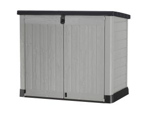 Keter Store It Out Pro Outdoor Garden Furniture Storage Shed Grey| Fade Free | All Weather Resistant | Safe and Secure | Zero Maintenance | 5 year Warranty