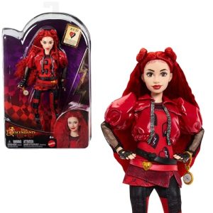 Mattel Disney Descendants: The Rise of Red Fashion Doll & Accessory – Red