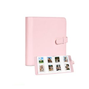 288 Pockets Square Photo Album for Fujifilm Instax Square SQ40/SQ1/SQ6/SQ10/SQ20/SP-3 Camera (Pink)