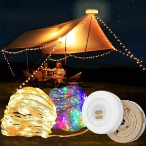 Portable Outdoor Camping Retractable String Lights
